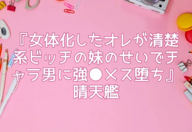 エロ同人『女体化したオレが清楚系ビッチの妹のせいでチャラ男に強●メス堕ち』晴天艦