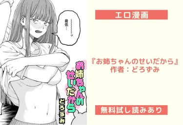 エロ漫画『お姉ちゃんのせいだから』 作者：どろずみ
