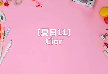 エロ同人【夏日11】Cior