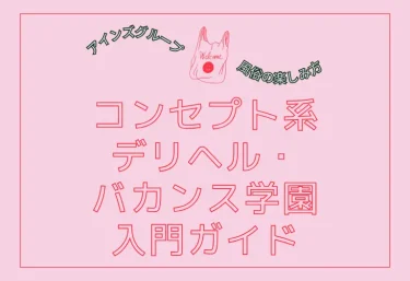 コンセプト系デリヘル・バカンス学園入門ガイド