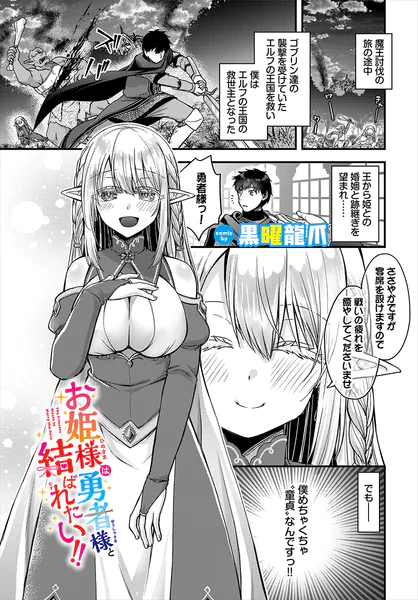 お姫様は勇者様と結ばれたい!!(黒曜龍爪/コミックバベル編集部)【エロ漫画】
