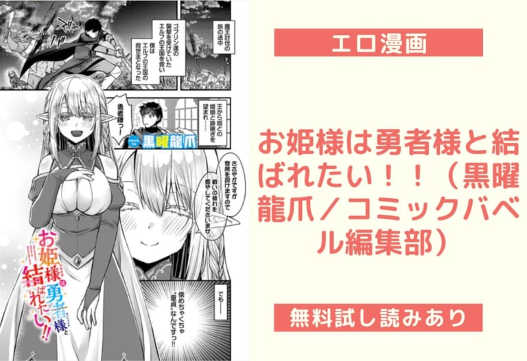 お姫様は勇者様と結ばれたい！！（黒曜龍爪／コミックバベル編集部）