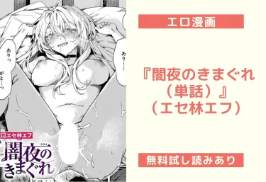 『闇夜のきまぐれ（単話）』（エセ林エフ）【エロ漫画】